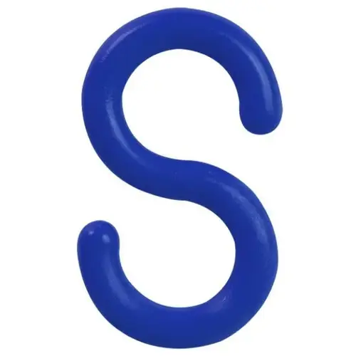 Traffic Blue 2 Inch S-Hook - pack of 10 Traffic Blue 2 Inch S-Hook - pack of 10