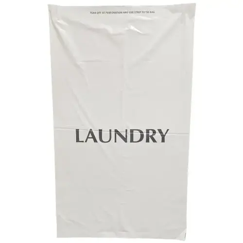 Polypak Plastic Tear Strip Laundry Bag - pack of 500 Polypak Plastic Tear Strip Laundry Bag - pack of 500