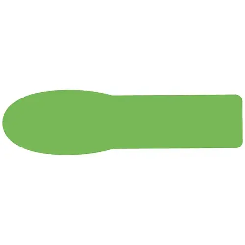 Extra Large Uniflag 2-1/4"X5/8" Light Green - pack of 90 Extra Large Uniflag 2-1/4"X5/8" Light Green - pack of 90
