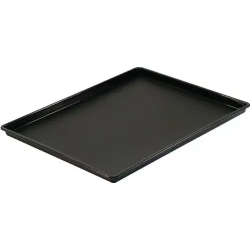 10 X 12.5" Rectangular Tray With Square Corners Black - pack of 36 10 X 12.5" Rectangular Tray With Square Corners Black - pack of 36