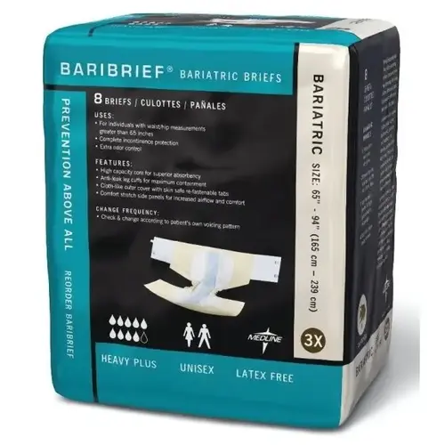Bariatric Briefs - pack of 8 Bariatric Briefs - pack of 8
