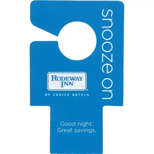 Do Not Disturb Electronic Lock Insert- Rodeway Inn - pack of 100 Do Not Disturb Electronic Lock Insert- Rodeway Inn - pack of 100