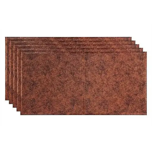 2 ftX4 ft Border Fill Glue Up Ceiling Panel, Moonstone Copper - pack of 5 2 ftX4 ft Border Fill Glue Up Ceiling Panel, Moonstone Copper - pack of 5
