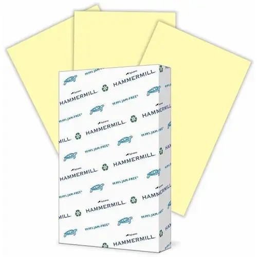 Colors Copy Paper 8.5"X11" 20 Lb Basis Weight Canary - pack of 500 Colors Copy Paper 8.5"X11" 20 Lb Basis Weight Canary - pack of 500