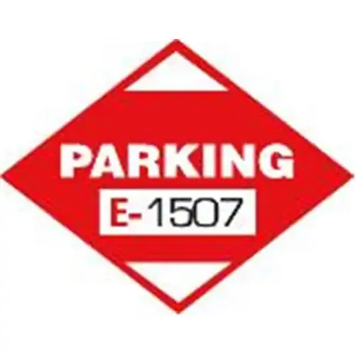 Parking Permit Stickers, Static Cling, Red, 2-1/4 X 1-3/4 - pack of 100 Parking Permit Stickers, Static Cling, Red, 2-1/4 X 1-3/4 - pack of 100