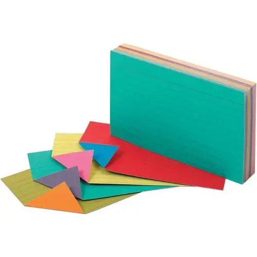Extreme Index Cards 3"X5" Assorted - pack of 100 Extreme Index Cards 3"X5" Assorted - pack of 100