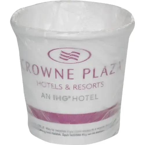 Crowne Plaza 10 Oz Perfectouch Wrapped Cup - pack of 1000 Crowne Plaza 10 Oz Perfectouch Wrapped Cup - pack of 1000