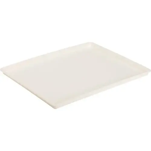 10.5 X 12.5" Rectangular Tray With Square Corners, Vanilla - pack of 36 10.5 X 12.5" Rectangular Tray With Square Corners, Vanilla - pack of 36
