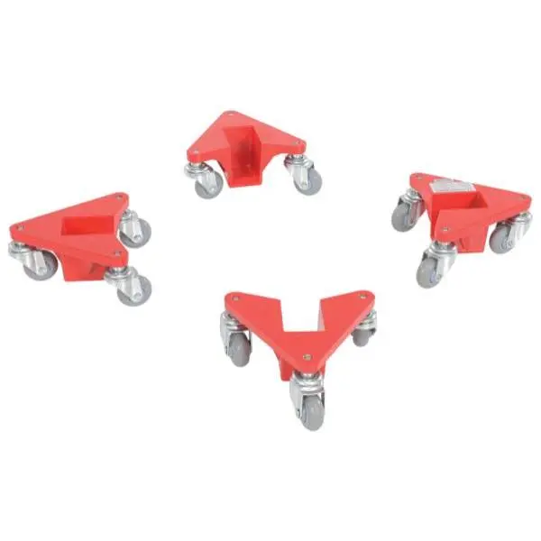 Vestil Corner Mover Dolly Aluminum Narrow Slot - pack of 4 CMD-A-NS-200-4PK Vestil Corner Mover Dolly Aluminum Narrow Slot - pack of 4 CMD-A-NS-200-4PK