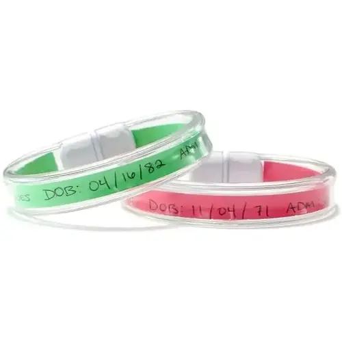 Durable Event/hospital Wrist Bands, Waterproof - pack of 50 Durable Event/hospital Wrist Bands, Waterproof - pack of 50
