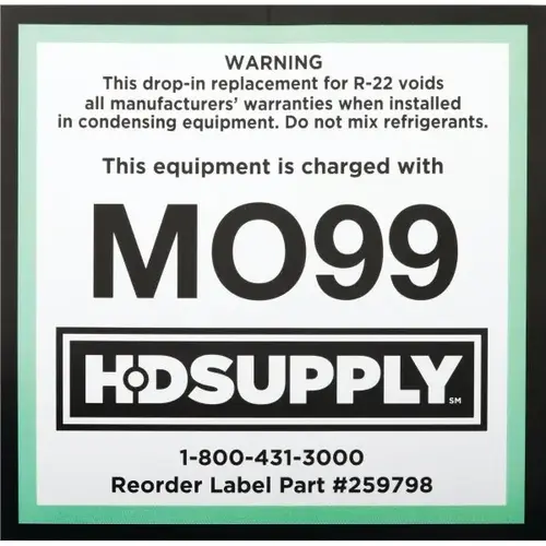 Mo99 Adhesive Labels - pack of 10 Mo99 Adhesive Labels - pack of 10