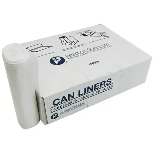 40 Gal. 38 In. X 38 In. 1.5 Mil. Natural Low-Density Trash Bags - pack of 4 40 Gal. 38 In. X 38 In. 1.5 Mil. Natural Low-Density Trash Bags - pack of 4