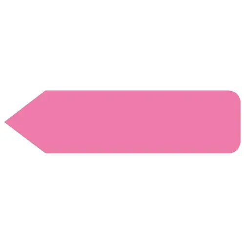 Uniarrow Jr. Spacesaver Flag 1-3/16" X 5/16" - pack of 300 Uniarrow Jr. Spacesaver Flag 1-3/16" X 5/16" - pack of 300