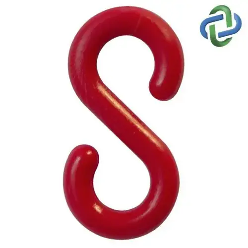 Red 2 Inch S-Hook - pack of 10 Red 2 Inch S-Hook - pack of 10