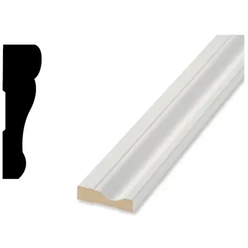 A214 5/8" X 2-1/4" X 7 ft Finished Elegance Door And Window Casing - pack of 5 A214 5/8" X 2-1/4" X 7 ft Finished Elegance Door And Window Casing - pack of 5