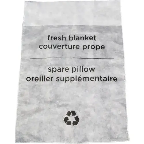 Nonwoven Blanket/Spare Pillow Bag - pack of 250 Nonwoven Blanket/Spare Pillow Bag - pack of 250