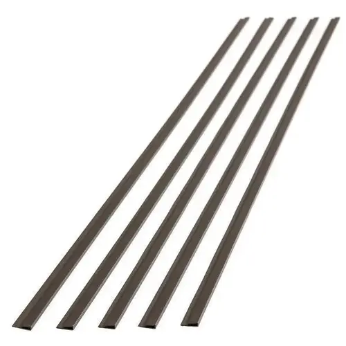 47" Vinyl J Trim, Argent Bronze - pack of 5 47" Vinyl J Trim, Argent Bronze - pack of 5