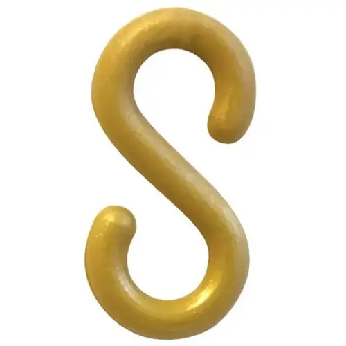 Gold 2 Inch S-Hook - pack of 10 Gold 2 Inch S-Hook - pack of 10