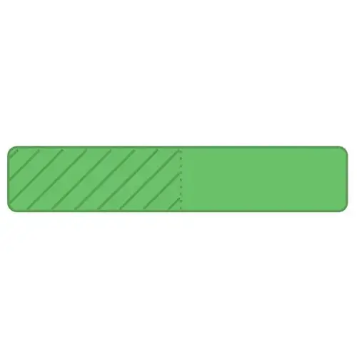 Uniflag30 1"X3/16" Light Green - pack of 900 Uniflag30 1"X3/16" Light Green - pack of 900