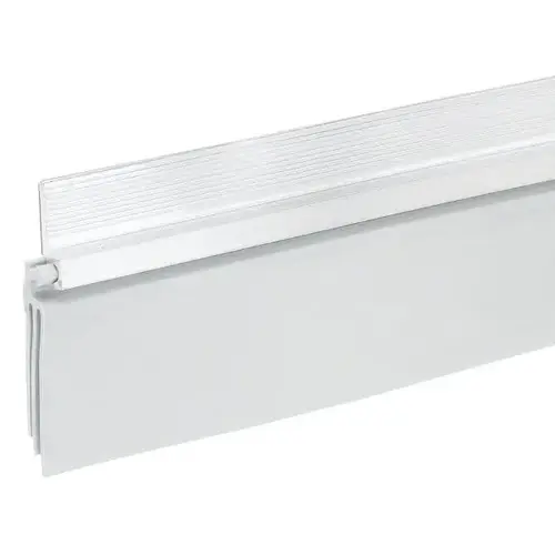 Aluminum And Vinyl Self Stick Door Sweep White - pack of 6 Aluminum And Vinyl Self Stick Door Sweep White - pack of 6