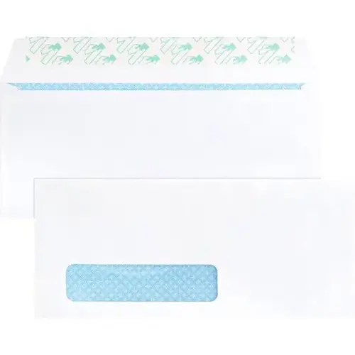#10 Security Envelope Left Window Peel&seal White - pack of 500 #10 Security Envelope Left Window Peel&seal White - pack of 500