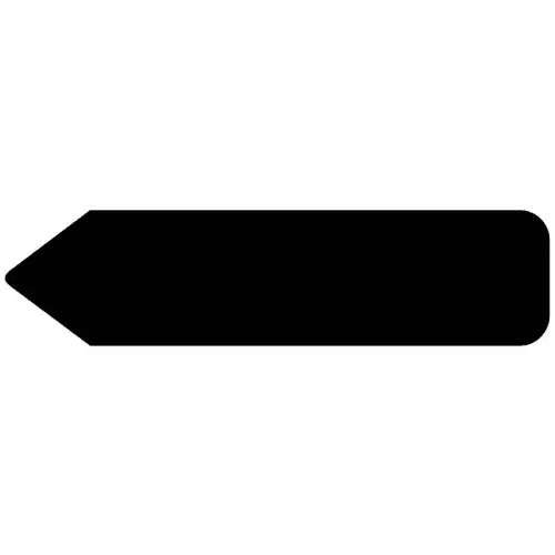 Uniarrow Flag 2-1/4" X 9/16" Black - pack of 150 Uniarrow Flag 2-1/4" X 9/16" Black - pack of 150