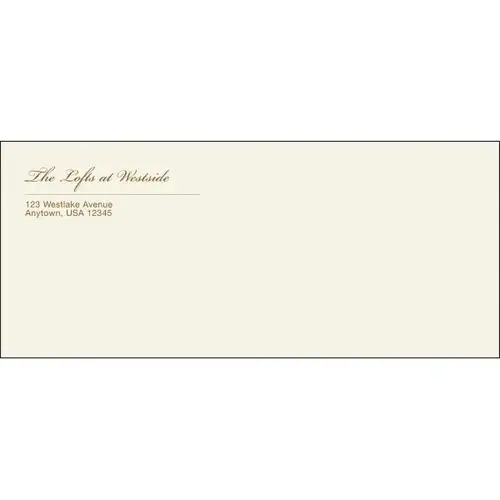 Envelopes, Flat Classic Linen, Ivory - pack of 500 Envelopes, Flat Classic Linen, Ivory - pack of 500