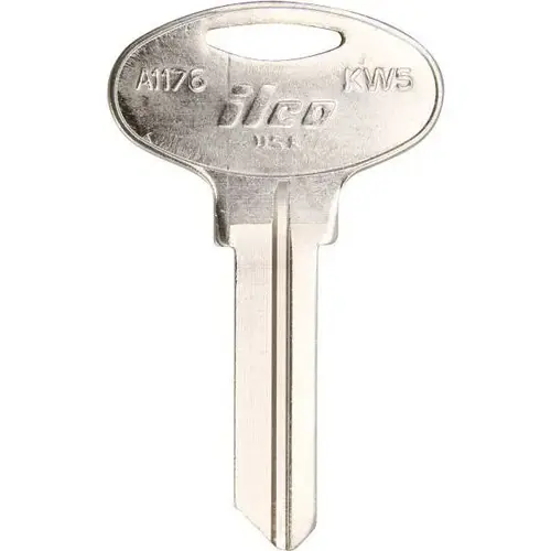 Kw5, Blank Key Silver - pack of 50 Kw5, Blank Key Silver - pack of 50