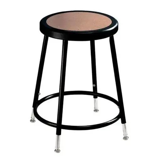 19 -27" Height Adjustable Heavy Duty Steel Stool, Black - pack of 5 19 -27" Height Adjustable Heavy Duty Steel Stool, Black - pack of 5