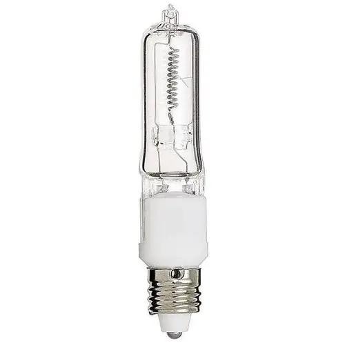 50 Watt Halogen T4 Clear 1250l Mini Candelabra 120 Volt - pack of 12 50 Watt Halogen T4 Clear 1250l Mini Candelabra 120 Volt - pack of 12