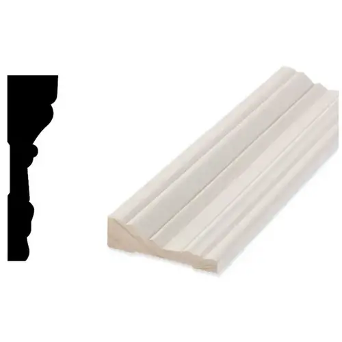 7/8" X 3-1/4" X 8 ft Primed Finger-Jointed Door And Window Casing - pack of 5 7/8" X 3-1/4" X 8 ft Primed Finger-Jointed Door And Window Casing - pack of 5