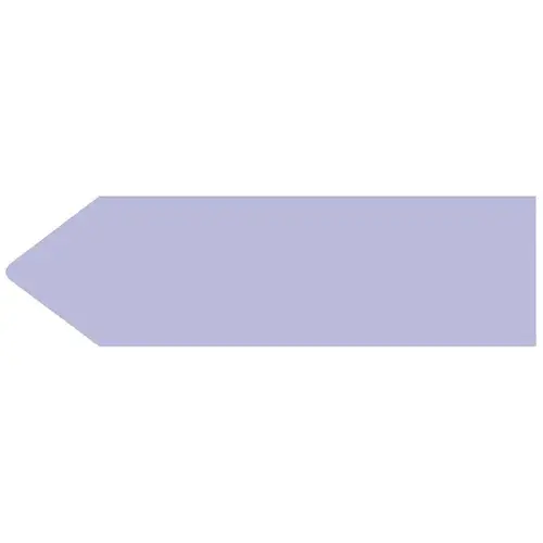 Uniarrow Spacesaver Flag 2" X 9/16" - pack of 150 Uniarrow Spacesaver Flag 2" X 9/16" - pack of 150