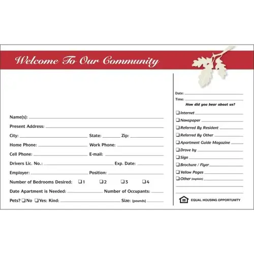 8 X 5 In. Customizable Guest Cards - pack of 100 8 X 5 In. Customizable Guest Cards - pack of 100