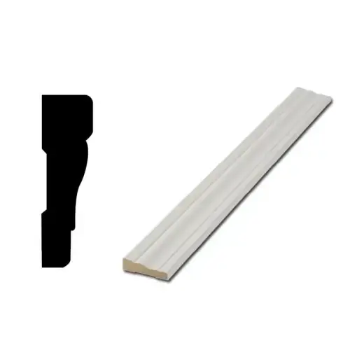 356 11/16" X 2-1/4" X 7 ft Finished Elegance Door And Window Casing - pack of 5 356 11/16" X 2-1/4" X 7 ft Finished Elegance Door And Window Casing - pack of 5