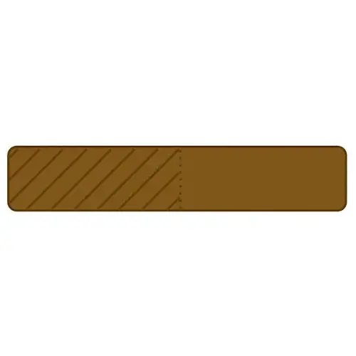 Uniflag30 1" X 3/16" Brown - pack of 900 Uniflag30 1" X 3/16" Brown - pack of 900