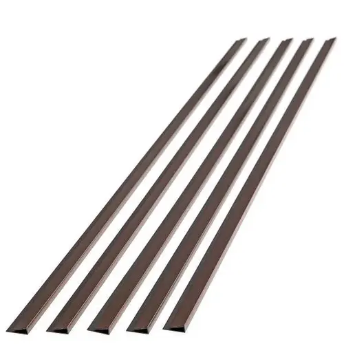 47" Vinyl Large Profile J Trim, Oil Rubbed Bronze - pack of 5 47" Vinyl Large Profile J Trim, Oil Rubbed Bronze - pack of 5