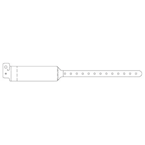 Adult Cover Seal Wristband 11-3/4" X 1-1/4" - pack of 500 Adult Cover Seal Wristband 11-3/4" X 1-1/4" - pack of 500