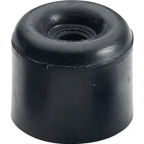 1-3/16 In Economy Screw-On Door Stop Black - pack of 5 1-3/16 In Economy Screw-On Door Stop Black - pack of 5