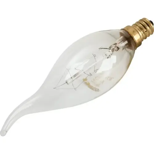 Vintage Flame Bulb, 25 Watt, Carbon Filament - pack of 10 Vintage Flame Bulb, 25 Watt, Carbon Filament - pack of 10