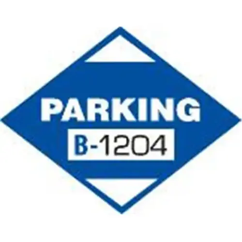 Parking Permit Stickers, Static Cling, Blue, 2-1/4 X 1-3/4 - pack of 100 Parking Permit Stickers, Static Cling, Blue, 2-1/4 X 1-3/4 - pack of 100