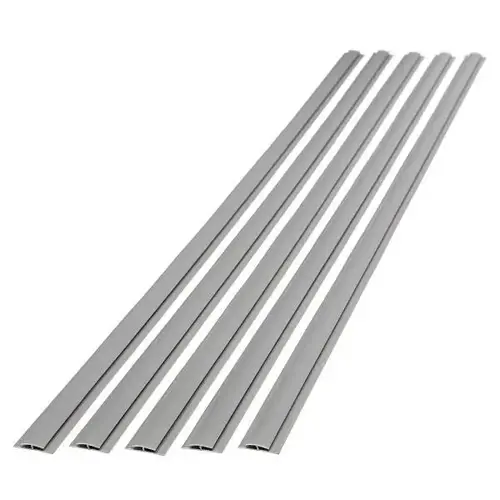 47" Vinyl Divider Trim, Argent Silver - pack of 5 47" Vinyl Divider Trim, Argent Silver - pack of 5