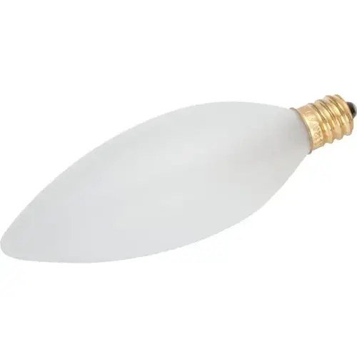 40w Round Tip Incandescent Decorative Bulb (2600k) - pack of 25 40w Round Tip Incandescent Decorative Bulb (2600k) - pack of 25
