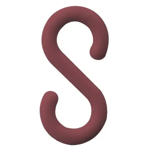 Crimson 2 Inch S Hook - pack of 10 Crimson 2 Inch S Hook - pack of 10