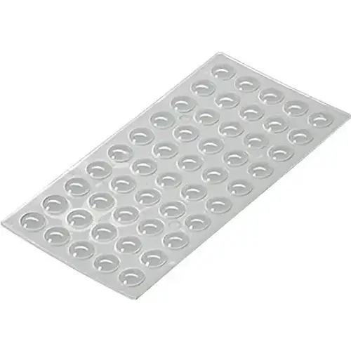 Round Bumper, 5/16 Inch, Vinyl, Clear - pack of 50 Round Bumper, 5/16 Inch, Vinyl, Clear - pack of 50