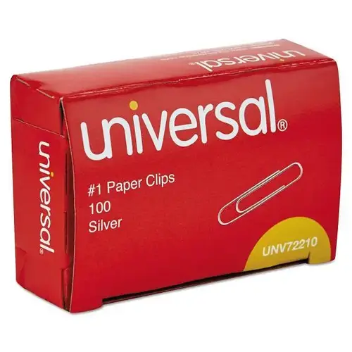 Paper Clips #1 Smooth Silver - pack of 10 Paper Clips #1 Smooth Silver - pack of 10
