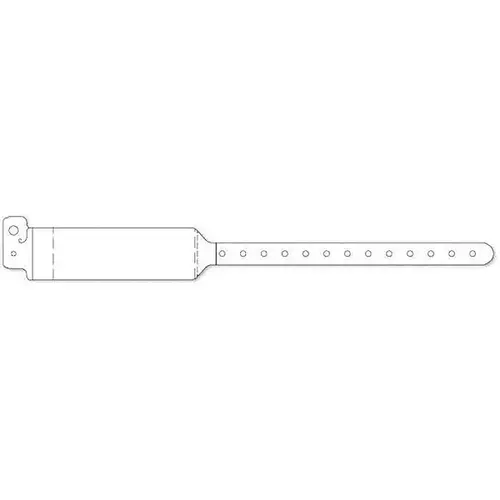 Adult Cover Seal Wristband 11-3/4" X 1-1/4" - pack of 50 Adult Cover Seal Wristband 11-3/4" X 1-1/4" - pack of 50