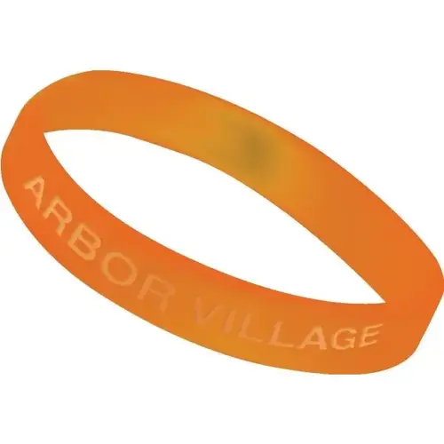 Custom Pool Pass Bracelet, Orange, Youth - pack of 100 Custom Pool Pass Bracelet, Orange, Youth - pack of 100