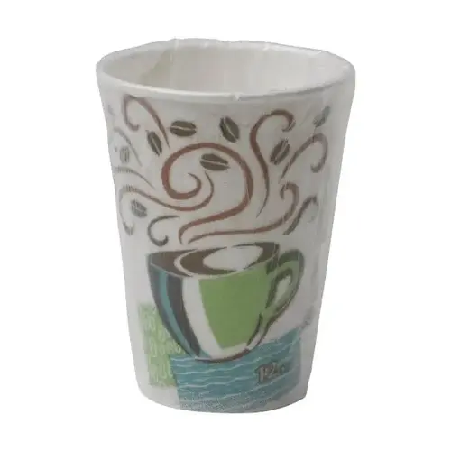 Perfectouch 12 Oz. Individually Wrapped Paper Coffee Cup - pack of 1000 Perfectouch 12 Oz. Individually Wrapped Paper Coffee Cup - pack of 1000