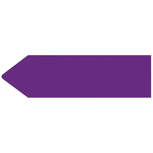 Uniarrow Spacesaver Flag 2" X 9/16" - pack of 150 Uniarrow Spacesaver Flag 2" X 9/16" - pack of 150