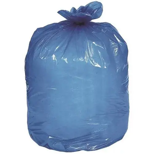 High Density Trash Bags, 20 Gal, Blue - pack of 250 High Density Trash Bags, 20 Gal, Blue - pack of 250